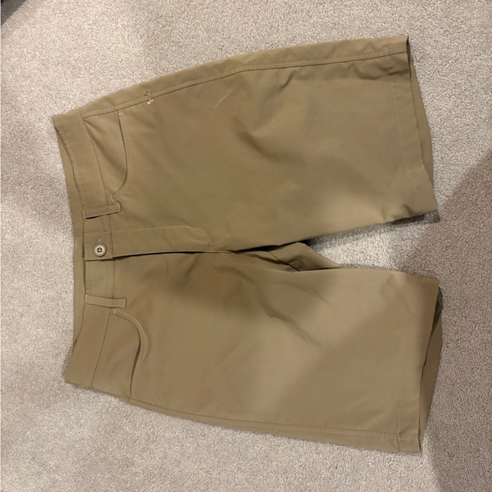Under Armour Tan and Gray Shorts